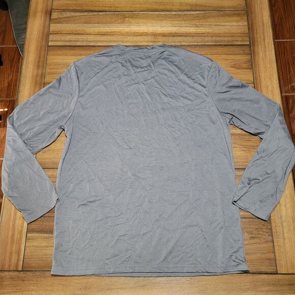 Dark Grey LS Tee "I Don't Need Therapy, I Have A Poodle" - Size Large - Picture 3 of 3